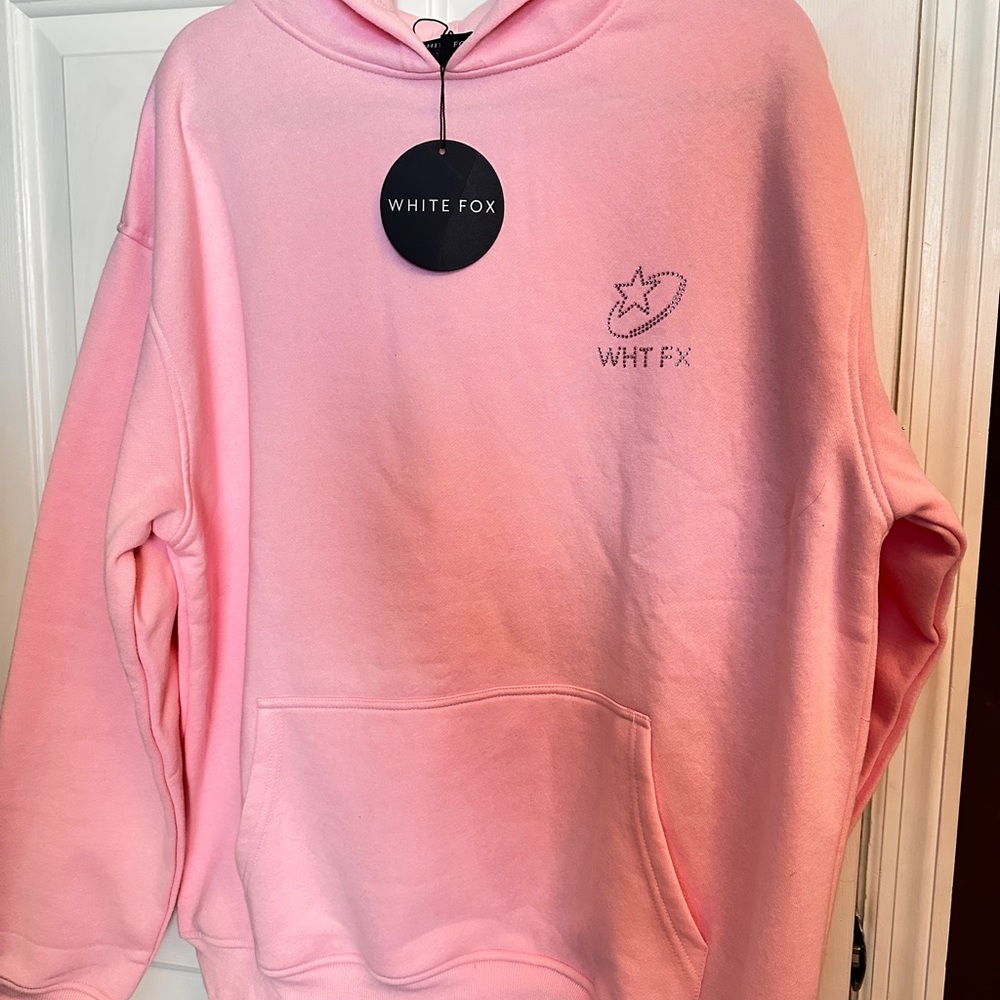 Pink Hoodie Sweater